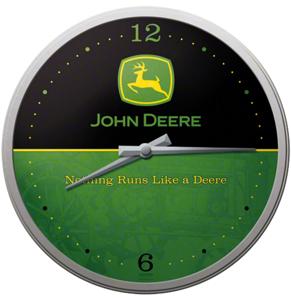 Wandklok John Deere Nothing Runs Like A Deere