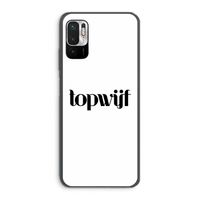 Topwijf Wit: Xiaomi Redmi Note 10 5G Transparant Hoesje