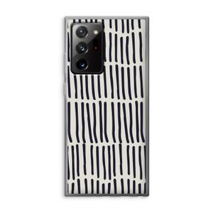 Moroccan stripes: Samsung Galaxy Note 20 Ultra / Note 20 Ultra 5G Transparant Hoesje