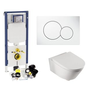 Geberit Sigma 8 (UP720) Toiletset set42 Boss & Wessing Metro 56cm Met Sigma Drukplaat