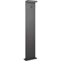 LED Tuinverlichting - Staande Buitenlamp - Trion Delbi - 5W - Aanpasbare kleur - Antraciet - Gegoten Aluminium