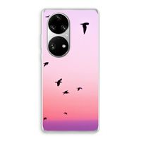 Fly away: Huawei P50 Pro Transparant Hoesje