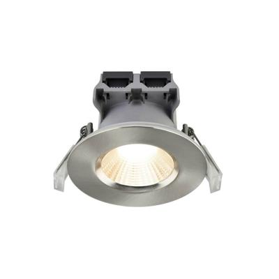 Nordlux InbouwspotFremont geborsteld metaal 2700K - 2310036032