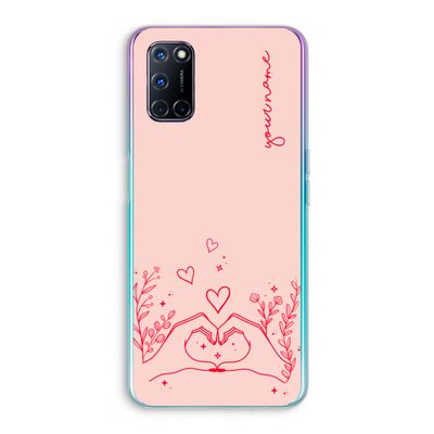 Love is in the air: Oppo A72 Transparant Hoesje