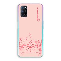 Love is in the air: Oppo A72 Transparant Hoesje