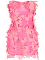 Blumarine robe-bustier à fleurs appliquées - Rose - thumbnail