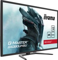 iiyama G-Master Red Eagle G4380UHSU-B1 gaming monitor 4K, 144Hz, HDMI, DisplayPort, USB, Audio, FreeSync - thumbnail