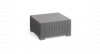 Allibert - California Buitenloungetafel - Sparkle Grey