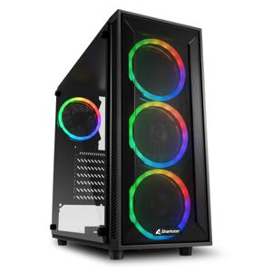 Sharkoon TG4M RGB PC-behuizing Zwart