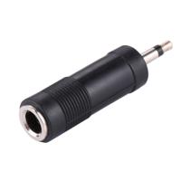 3.5 mm mannetje plug naar 6.35 mm vrouwtje plug Adapter