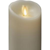 Konstsmide 1611-115 LED-kaars met echte was Crème-wit Warmwit (Ø x h) 76 mm x 165 mm