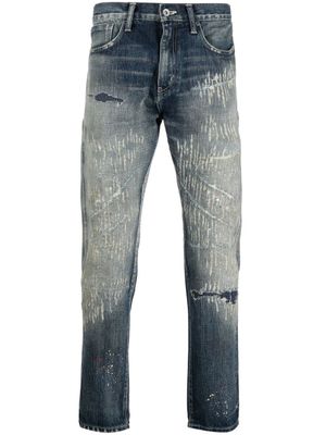 Neighborhood Scratch Savage jeans - Blauw Neighborhood Scratch Savage jeans - Blauw