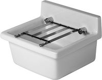Duravit Starck 3 Uitstortgootsteen 48cm WonderGliss Wit