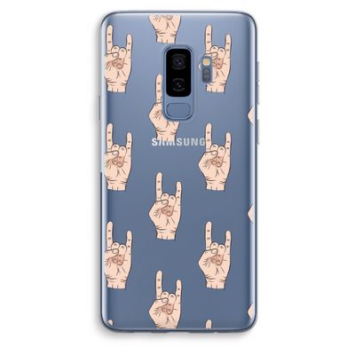 Rock: Samsung Galaxy S9 Plus Transparant Hoesje