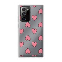 Ondersteboven verliefd: Samsung Galaxy Note 20 Ultra / Note 20 Ultra 5G Transparant Hoesje