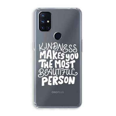 The prettiest: OnePlus Nord N10 5G Transparant Hoesje