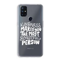 The prettiest: OnePlus Nord N10 5G Transparant Hoesje