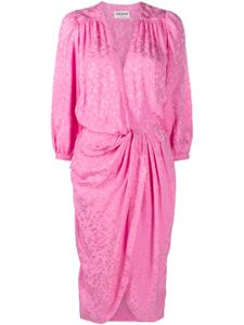 Zadig&Voltaire Gesmockte jurk - Roze