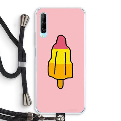 Raketijsje: Huawei P Smart Pro Transparant Hoesje met koord