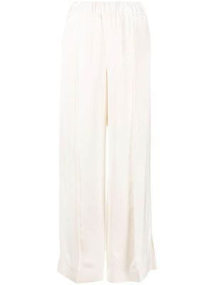 Jil Sander pantalon droit à taille élastiquée - Tons neutres