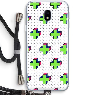 8-bit N°10: Samsung Galaxy J3 (2017) Transparant Hoesje met koord