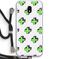 8-bit N°10: Samsung Galaxy J3 (2017) Transparant Hoesje met koord