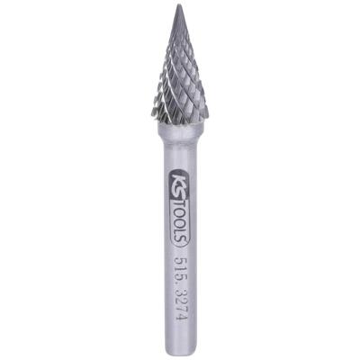 KS Tools 5153274 Freesstift Hardmetaal Lengte 65 mm Afmeting, Ø 6 mm