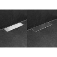 Easy drain M-line douchegoot 100cm complete set waterslot 50 mm rvs m-line-1000-50
