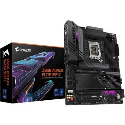 Moederbord - GIGABYTE - Z890 A ELITE WIFI7 - Socket 1851 - Thunderbolt 4 - LAN 2.5 GbE - Wi-Fi 7/Bluetooth 5.4