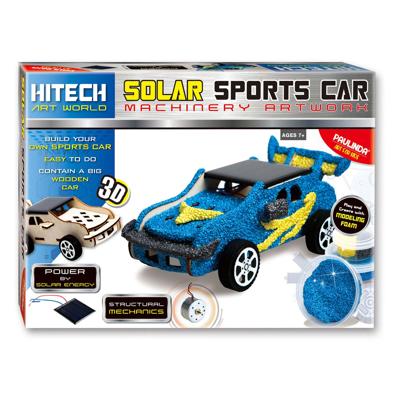 Paulinda Bouwpakket 3d solar sportwagen