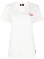 Moncler Grenoble t-shirt en coton à logo brodé - Blanc - thumbnail