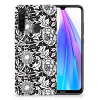 Xiaomi Redmi Note 8T | TPU Case | Black Flowers