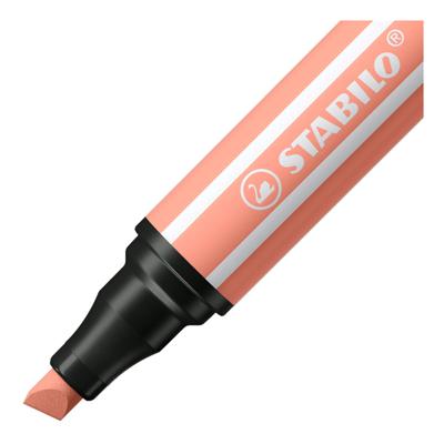 STABILO pen 68 max viltstift met dikke beitelpunt apricot