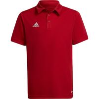 adidas Entrada 22 Polo Kids - Opruiming - Kleding - Red - maat 164