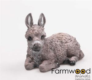 Farmwood Animals Tuinbeeld  Ezel 21x12x16 Cm