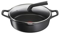 Kookpot met Deksel Tefal E2497244 Zwart Ø 28 cm