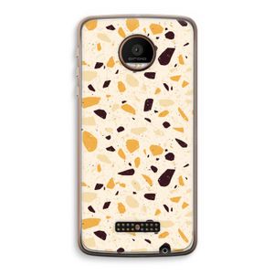 Terrazzo N°13: Motorola Moto Z Force Transparant Hoesje