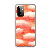Lichte Wolken: Samsung Galaxy A72 Transparant Hoesje