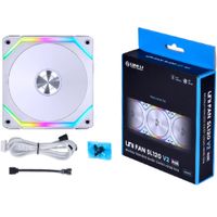 Lian Li UNI FAN SL120V2 Single Pack case fan RGB leds, 4-pins PWM fan-connector - thumbnail