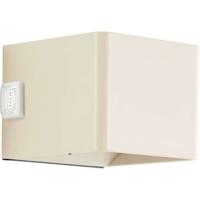 Magnetische buitenwandlamp - ISEO - BRILLIANT - Oplaadbaar - Crème - LED - Sensor - 4W - 300lm - 3000K - USB