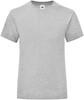 Fruit Of The Loom F131K Girls Iconic T - Heather Grey - 128