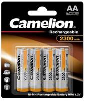 Camelion Rechargeable Batteries AA Mignon HR6 2300mAh (4 pieces)