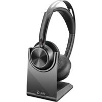 HP Poly Voyager Focus 2 On Ear headset Computer Bluetooth Stereo Zwart Noise Cancelling Headset