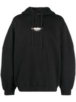 OAMC hoodie en coton à patch logo - Noir