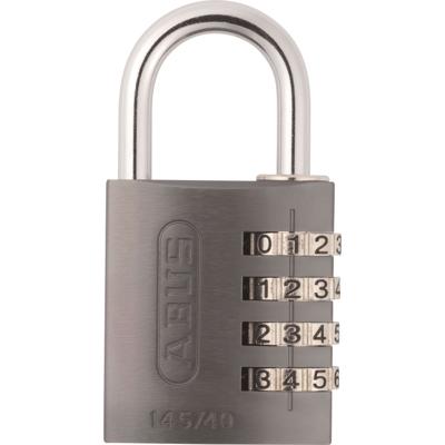 Abus cijfer hangslot 145/40 titanium grijs - 7cm