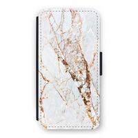 Goud marmer: iPhone 12 Pro Flip Hoesje