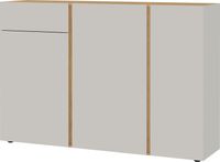 Dressoir Mesa 152 cm breed in Cashmere met navarra eiken - thumbnail