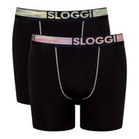 Sloggi 2 stuks Men Go ABC Natural Shorts * Actie *