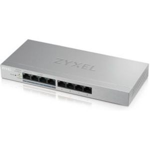 ZyXEL GS1200-8HP v2 Managed Gigabit Ethernet (10/100/1000) Power over Ethernet (PoE) Grijs