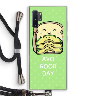 Avo Good Day: Samsung Galaxy Note 10 Plus Transparant Hoesje met koord